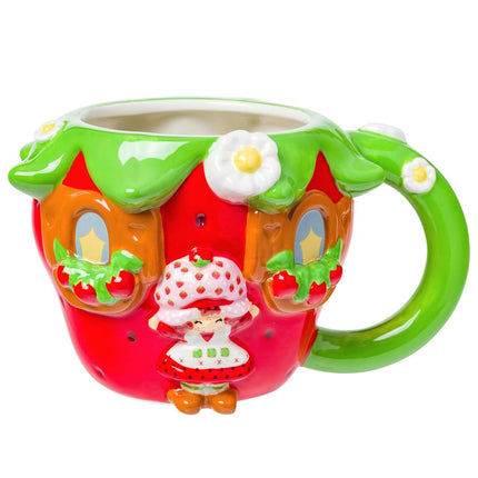 Silver Buffalo Strawberry Shortcake Cake Ceramic 3