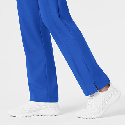WonderWink Women's Flat Front Cargo Pant, Royal, X-Small
