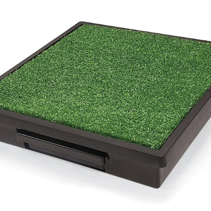 PetSafe Pet Loo - Medium Portable Toilet for Dogs and Pets, Compact, Hygienic for Indoor Use, with Grass Pad