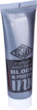 Essdee Metallic Block Printing Ink 3 Pack (Metallic Gold, Silver, Bronze)