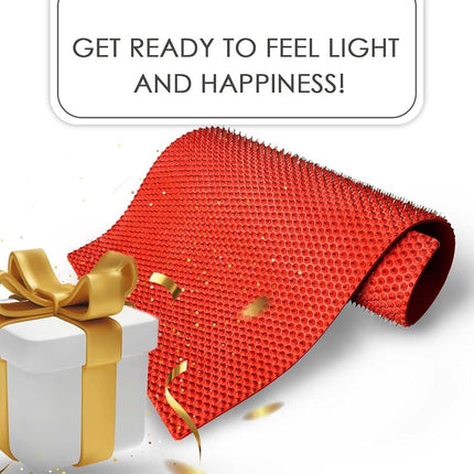 LYAPKO Acupuncture Mat Big Pad 7.0 Ag 2710 Needles. Unique Massager Active Applicator for the Relief of Pain & Stress. Premium Acupressure Patented Therapy Massage Tool