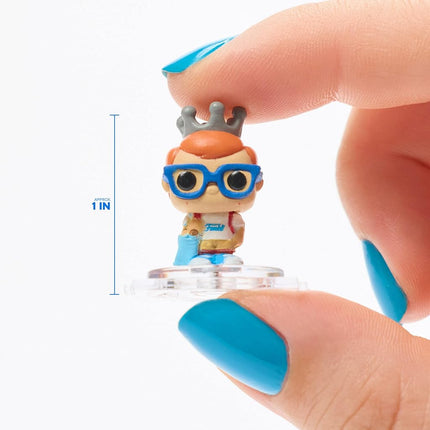 Funko Bitty POP! Harry Potter - Harry Potter™, Draco Malfoy™, Dobby™ and A Surprise Mystery Mini Figure - 0.9 Inch (2.2 Cm) Collectable - Stackable Display Shelf Included - Gift Idea - Cake Topper