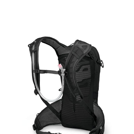 Osprey Raptor 10L Men's Mountain Biking Backpack with Hydraulics Reservoir, Black, Black, One Size, Mountain Biking Backpack With Hydraulics Reservoir