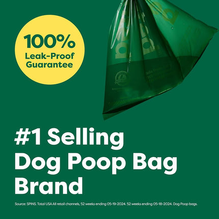 Earth Rated Dog Poo Bags Value Pack, Leak-Proof and Extra-Thick Pet Waste Bags for Big and Small Dogs, Refill Rolls, Lavender Scented, 600 Count