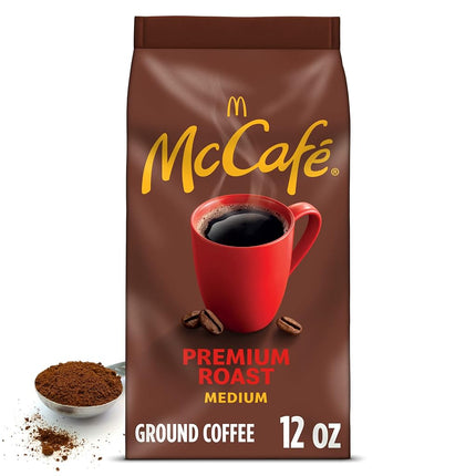 Café molido tostado medio McCafe Premium Roast Suave y Equilibrado Bolsa de 340 g