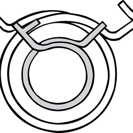Lisle 17100 Flat Band Hose Clamp Plier