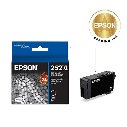 Epson T252XL120 DURABrite Ultra Black High Capacity Cartridge Ink
