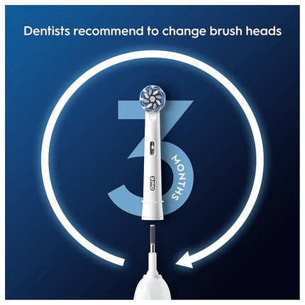 Oral-B Pro Sensitive Clean Electric Toothbrush Heads, 10 Count - Extra Soft Bristles, Original Replacement Brush Heads, Deep Plaque Removal, Gentle Cleaning for Teeth & Gums, Mailbox Compatible,