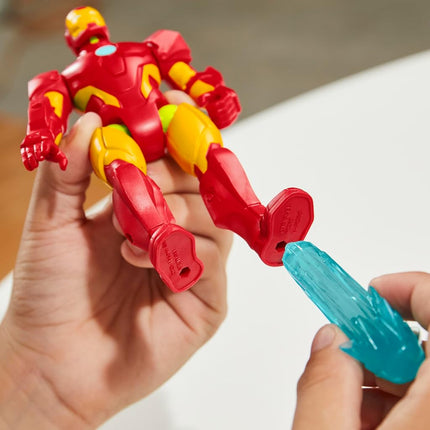 MixMashers Marvel Iron Man Custom Avengers Mix-and-Match Action Figure & Accessories, 5-Inch-Scale (12 cm) Super Hero Toys for Kids Ages 4+