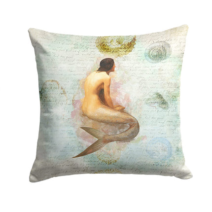 Mermaids and Mermen Fabric Decorative Pillow
