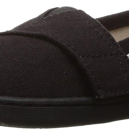 TOMS TINY ALPARGATA Black Canvas UK3.0