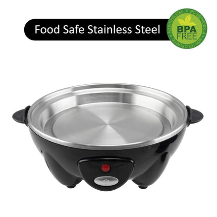 Brentwood Appliances TS-1045BK Electric Egg Cooker with Auto Shutoff (Black), One Size,