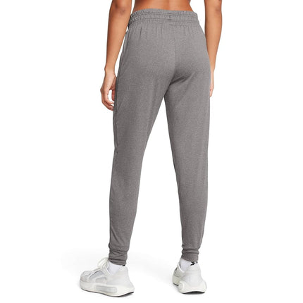 Under Armour Women's HeatGear Pants, (020) Charcoal Light Heather / / Black, M Shorts