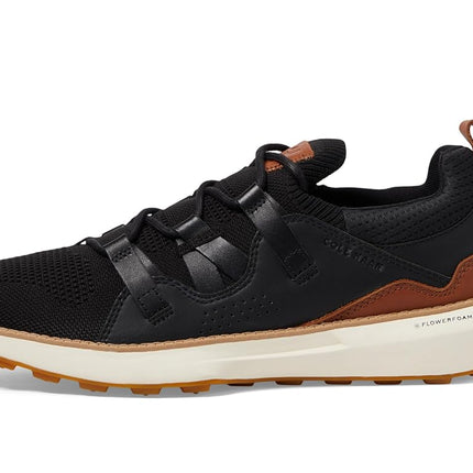 Cole Haan Men's Grandpro Motion Stitchlite 2 Sneaker, Black/British Tan/Ivory, 6.5 UK