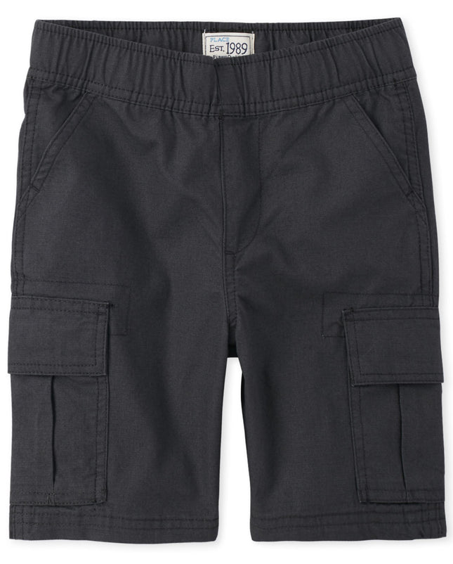 The Children's Place Boys' Pull on Cargo Shorts, W