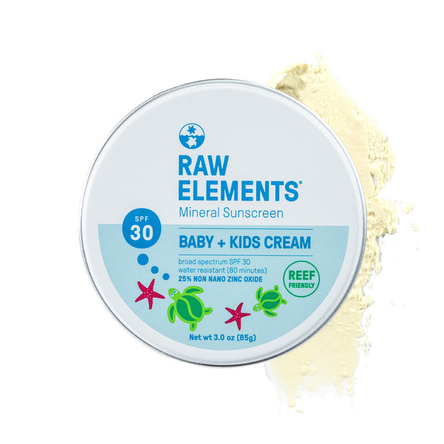 Raw Elements Baby + Kids SPF 30 Organic Sunscreen 