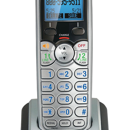 Vtech DS6101 VTech Accessory Cordless Handset, Sil