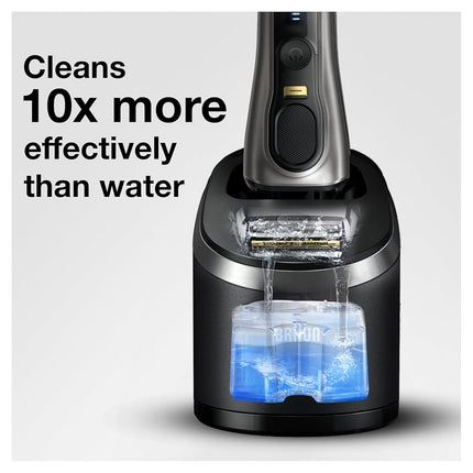 Braun Clean & Renew Refill Cartridges CCR, Replacement Shaver Cleaner Solution for Clean&Charge Cleaning System, Pack of 10
