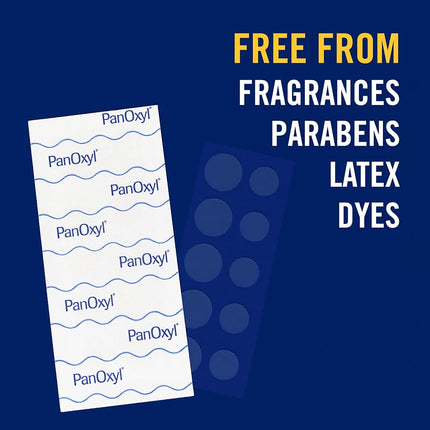 PanOxyl PM Overnight Spot Patches, Advanced Hydrocolloid Healing Technology, Fragrance Free, 80 Count