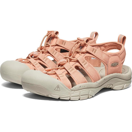 KEEN Women's Newport H2 Closed Toe Water Sandals, Cork, 4