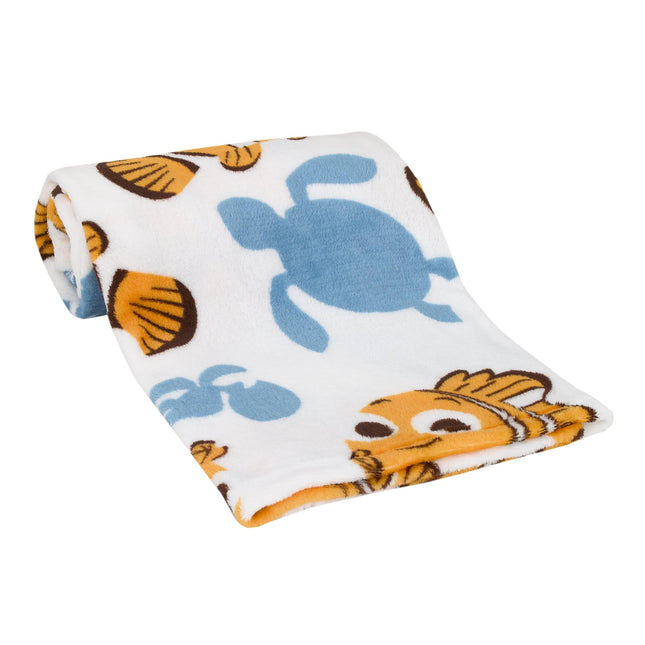 Disney Finding Nemo Orange, Aqua and White Crush a