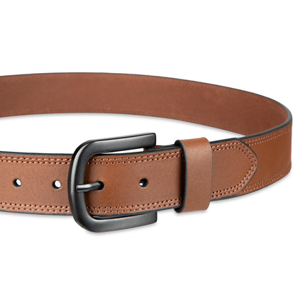 Dickies Men's Casual Leather Belt, Tan, 42W
