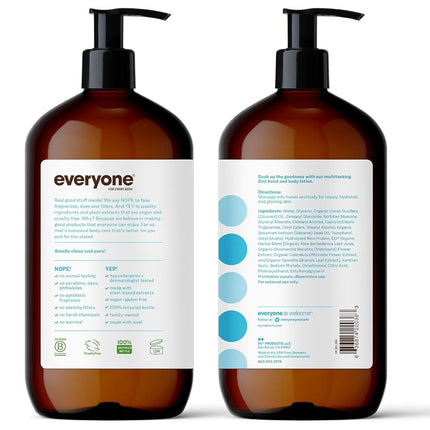 Everyone Body Lotion, Unscented, 32 Ounce