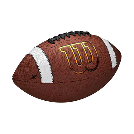 Wilson GST SpeedSkin Football - Brown, Peewee Size