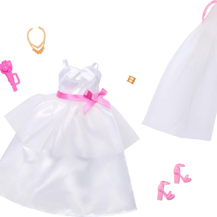 Barbie Clothes, Bridal Fashion Pack for Barbie Dol