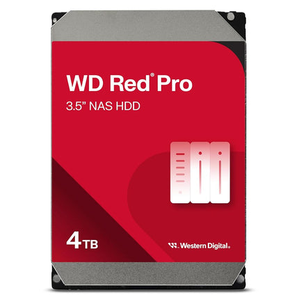 WD Red Pro 4TB NAS 3.5" Internal Hard Drive - 7200