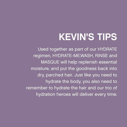 KEVIN.MURPHY HYDRATE-ME.RINSE Sulphate Free Conditioner For Dry Hair, 250ml