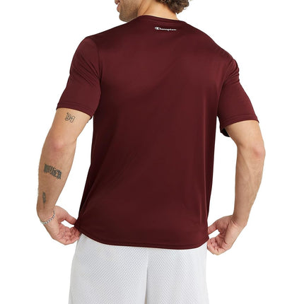 Champion Men's Core Training Tee, Maroon, Small