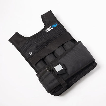 RUNmax Run Fast 12lb-140lb Weighted Vest (with Shoulder Pads, 20lb)