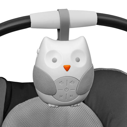 Skip Hop Stroll and Go Portable Baby Soother, Owl 1 Count (Pack of 1),Multicolour,186025