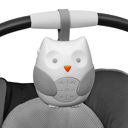 Skip Hop Stroll and Go Portable Baby Soother, Owl 1 Count (Pack of 1),Multicolour,186025