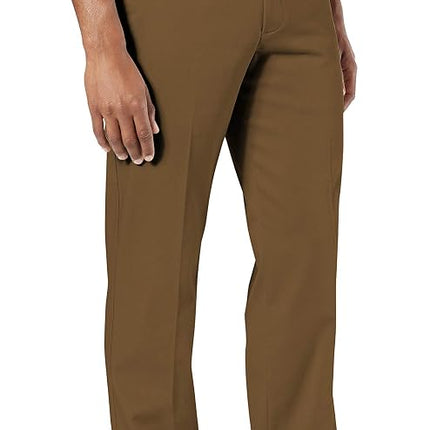 Dockers Men's Classic Fit Easy Khaki Pants, Tobacco - Brown, 36Wx29L