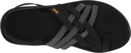 Teva Women's Voya Strappy Open Toe Sandals, Black Hera Black Hbk, 5 UK