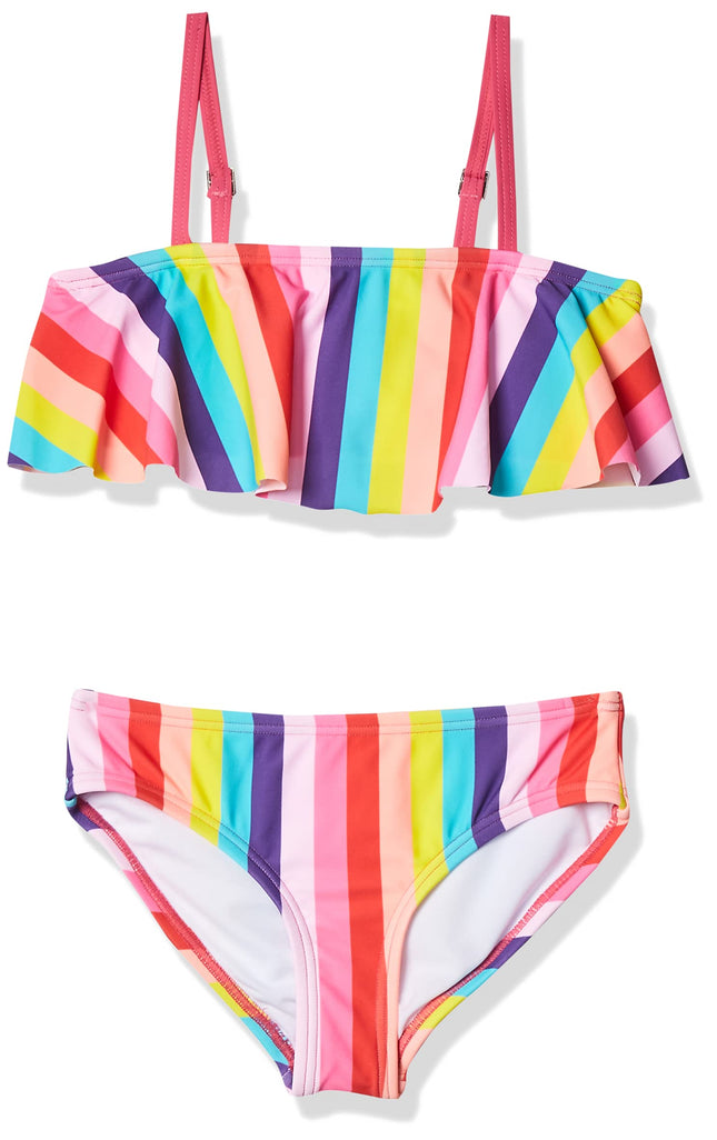 Kanu Surf Girls' Karlie Flounce Bikini Beach Sport