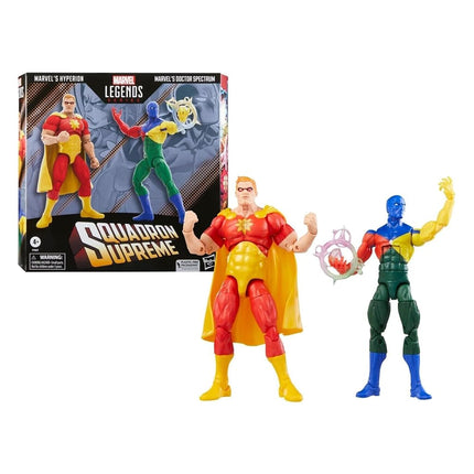 Marvel Squadron Supreme Legends Pack of 2 Hyperion Doctor Spectrum 6-inch Action Figures