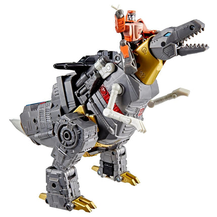 Transformers Studio Series The Transformers: The Movie Dinobot Grimlock, Leader Class 8.5-Inch Converting Action Figure, Robot Toys for Ages 8+