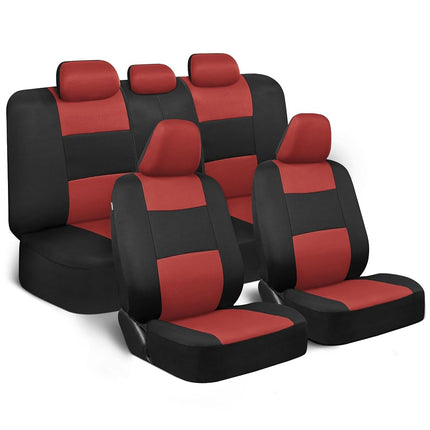 BDK PolyPro Car Seat Covers Full Set in Terracotta