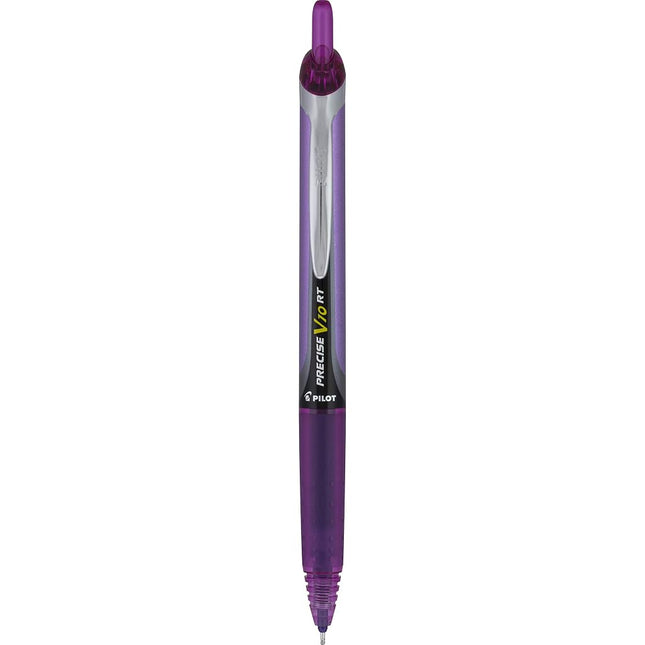 Pilot, Precise V10 RT Refillable & Retractable Rolling Ball Pens, Bold Point 1 mm, Green, Pack of 12