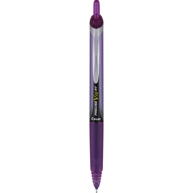 Pilot, Precise V10 RT Refillable & Retractable Rolling Ball Pens, Bold Point 1 mm, Green, Pack of 12