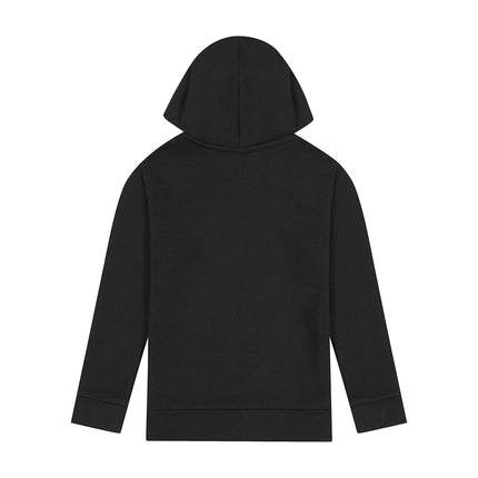 PUMA Girls' Core Logo Zip Up Hoodie, Puma Black, 6XS
