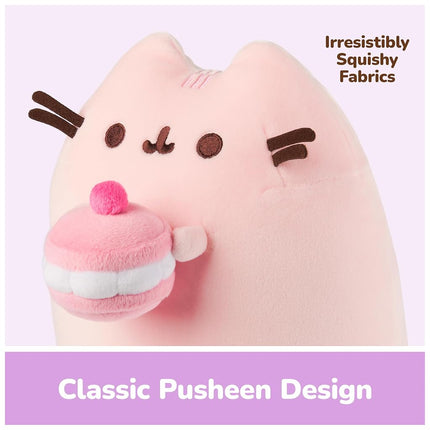 GUND Plush 9.5in CherryMacaronSqsh
