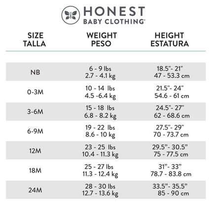HonestBaby 5 Pack Organic Cotton Long Sleeve Baby Romper, Pack of 5 natural shadows, 0-3 Monate