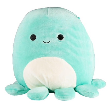 Squishmallows Peluche Oficial Kellytoy de 8 Pulgadas, Suave y Esponjoso, Animales de Peluche (Pulpo Olina)