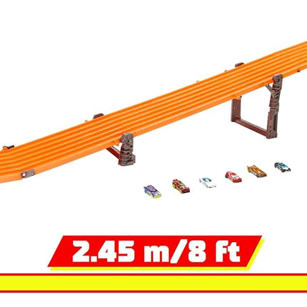 Mattel Hot Wheels Super 6-Lane Raceway Playset V1983