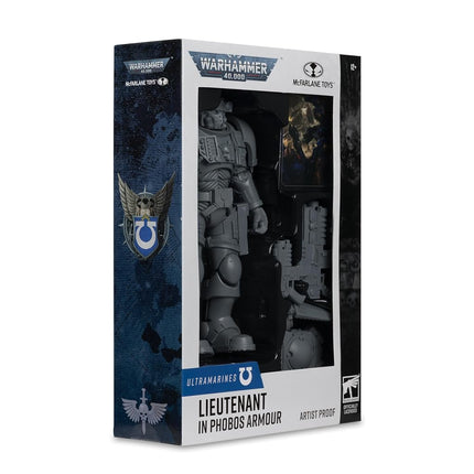 McFarlane Warhammer 40,000 Lieutenant in Phobos Armour (Ultramarines) Artist Proof 7in Figure Toys