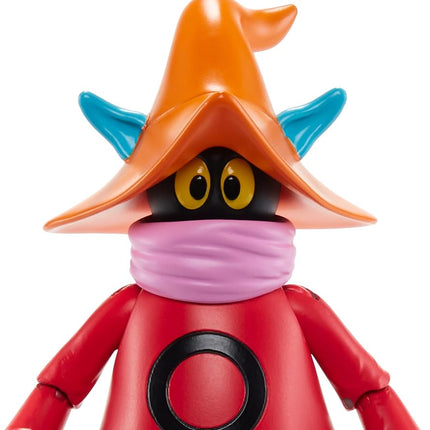 Masters of the Universe Origins Action Figure Orko Collectible, 5.5 Inch MOTU Wizard of Eternia Toy on Clear Stand & Base, 7 Posable Joints